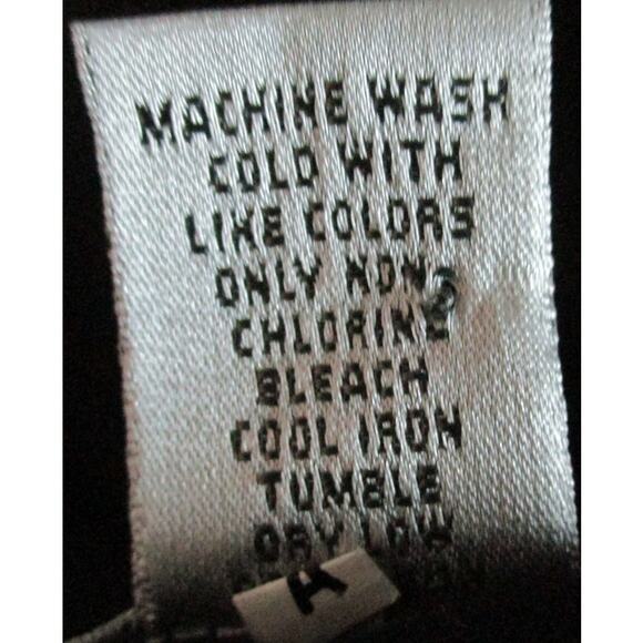 Chico's Women's Black Mid Rise Wide Straight Led Zip Front Dress Pants Size 16 - Picture 8 of 8